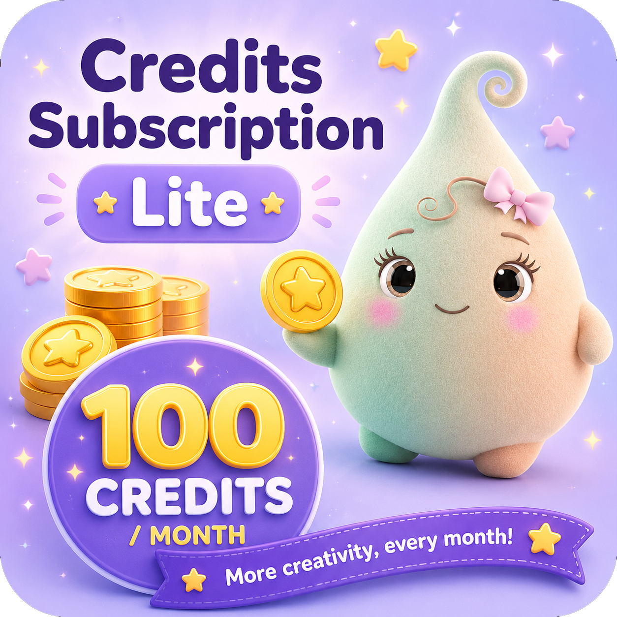Credits Subscription — Lite (100/month)