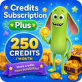 Credits Subscription — Plus (250/month)